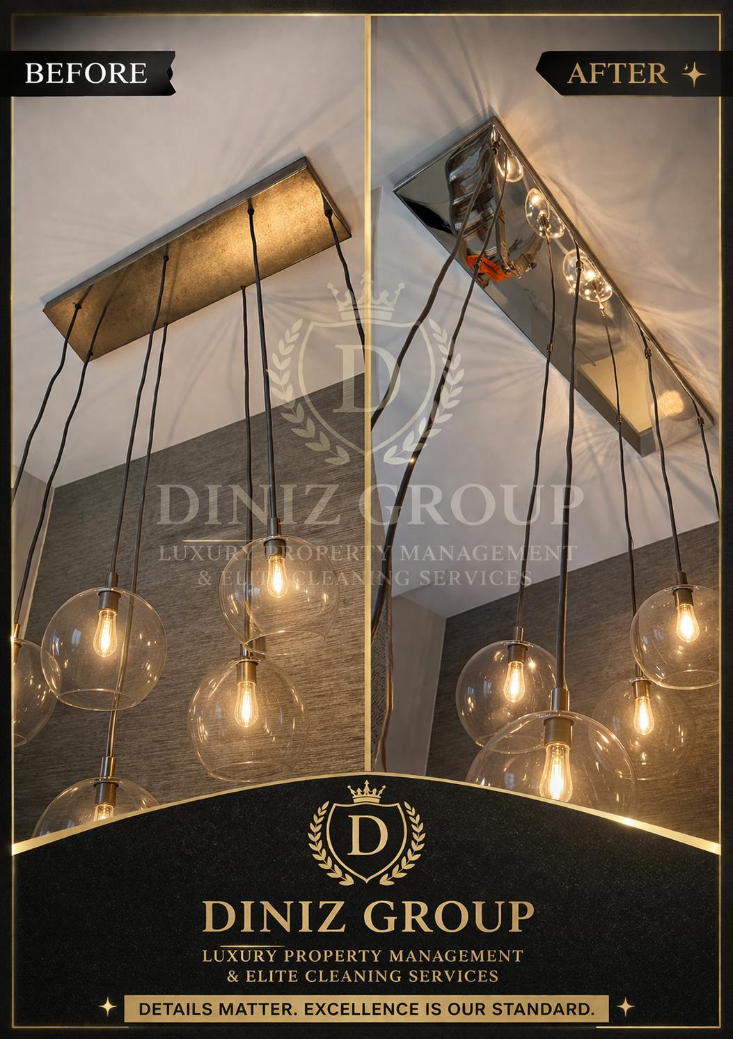 Architectural lighting serviced by Diniz Group
